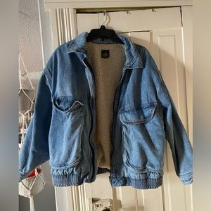 Wild Fable Sherpa Jean Jacket